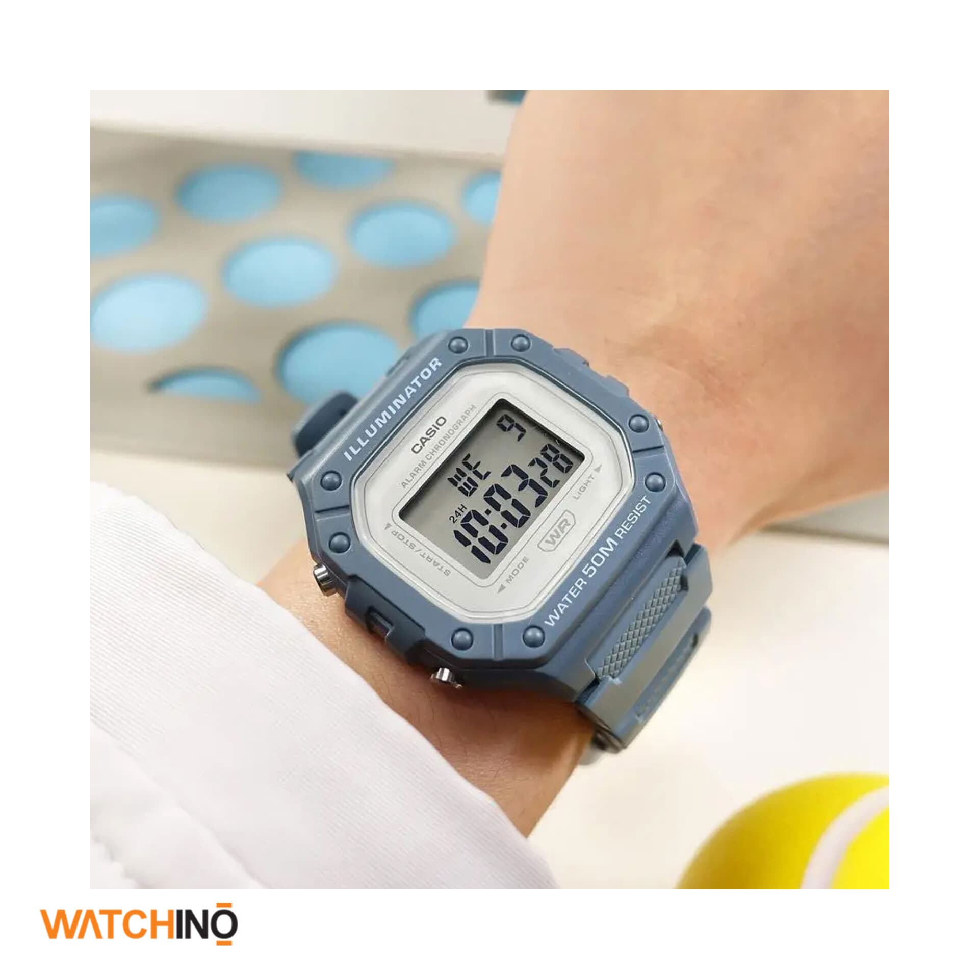 ساعت مچی کاسیو مدل Casio-Mens-W-218HC-2AVDF — تصویر ۵