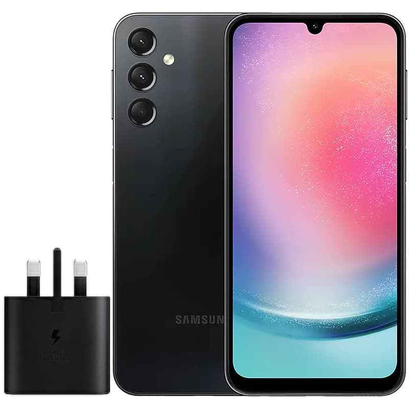 سامسونگ مدل Galaxy A24 ظرفیت 128 گیگابایت رم 6 گیگابایت | ویتنام + شارژر سامسونگ