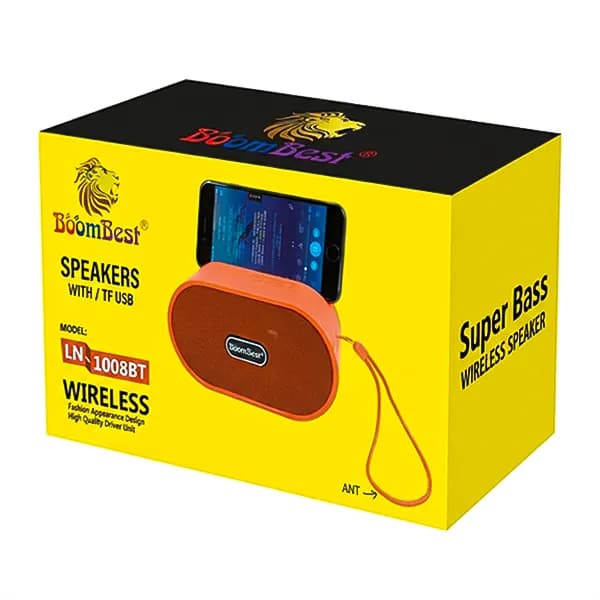 اسپیکر بلوتوثی BoomBest مدل LN-1008BT — تصویر ۳