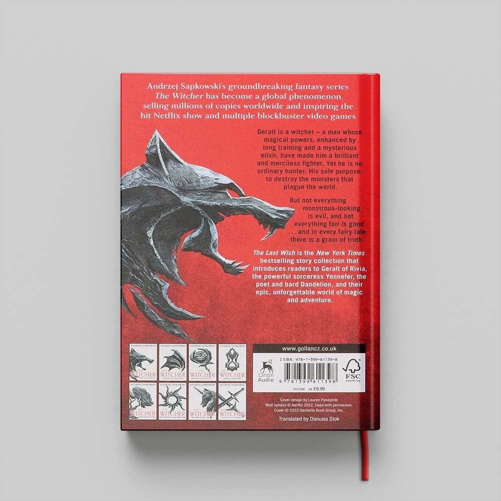 کتاب The Last Wish جلد سخت — تصویر ۳
