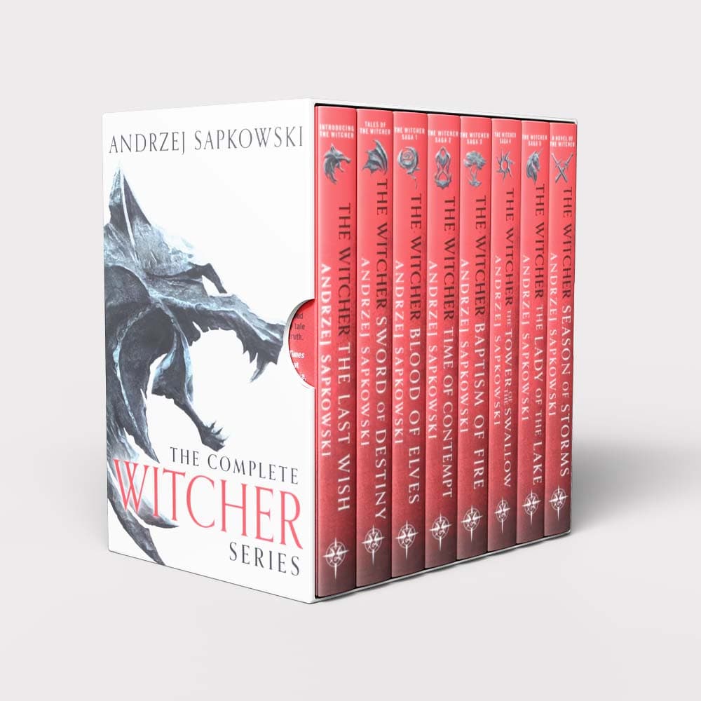 مجموعه کتاب The Witcher جلد سخت به همراه باکس ست — تصویر ۲