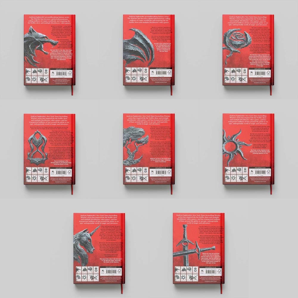 مجموعه کتاب The Witcher جلد سخت به همراه باکس ست — تصویر ۴