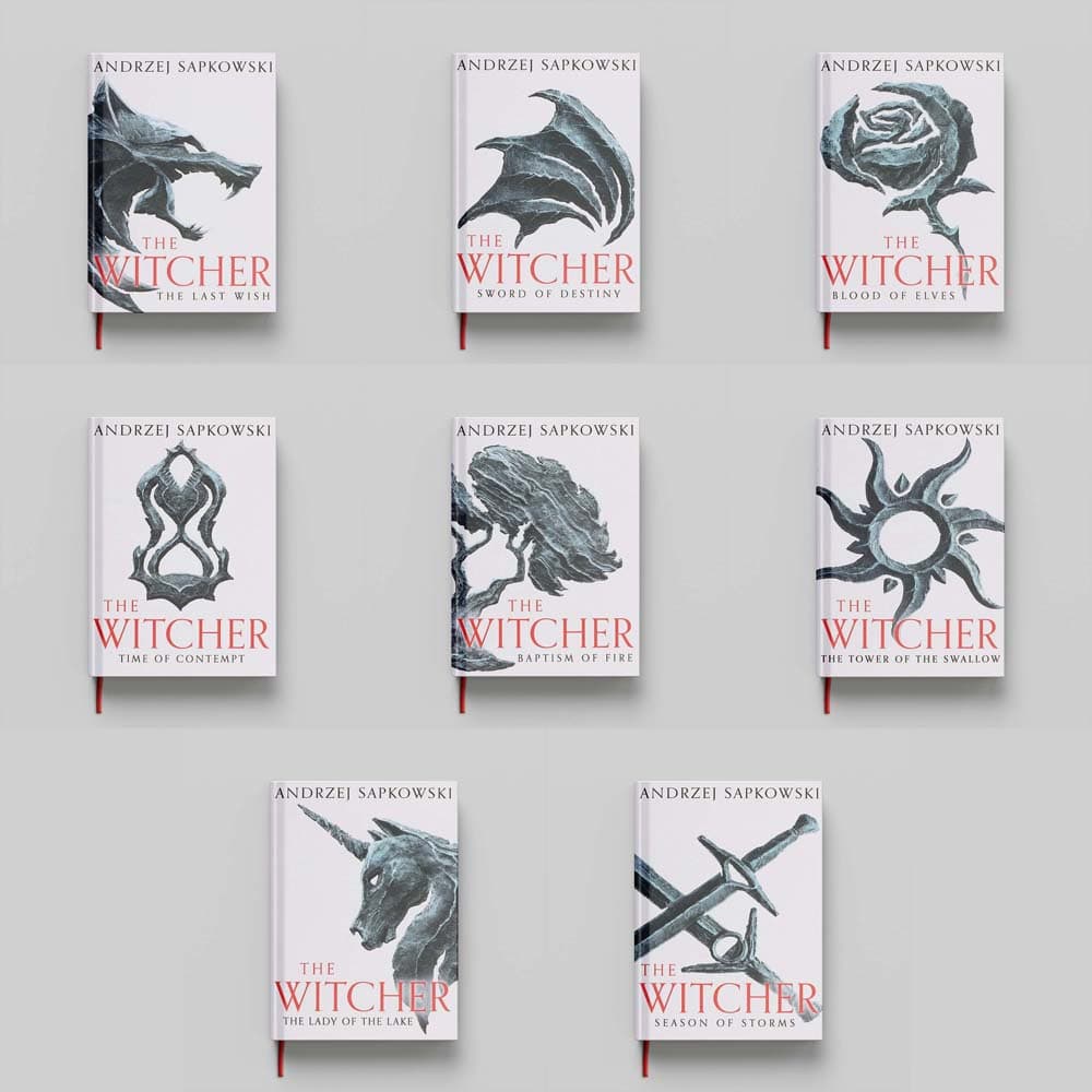 مجموعه کتاب The Witcher جلد سخت به همراه باکس ست — تصویر ۳