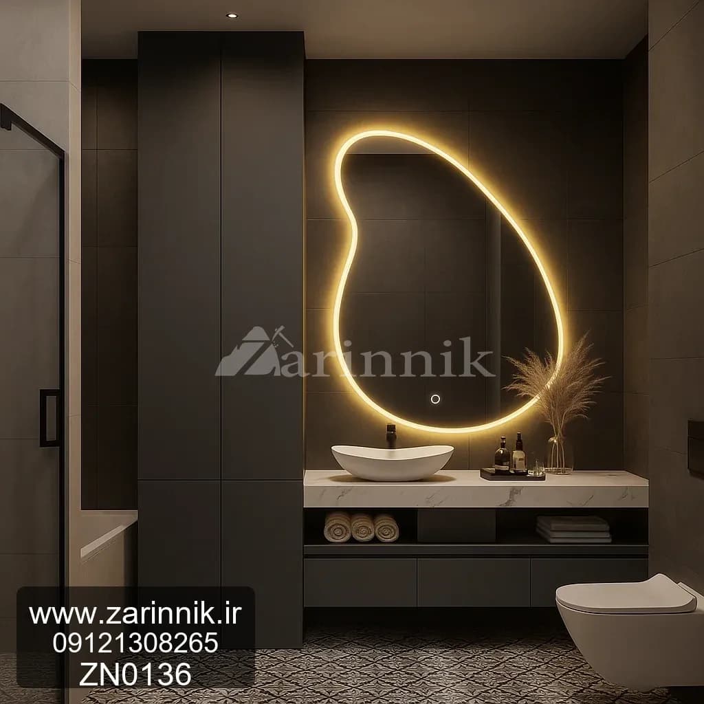 روشویی مدرن زرین نیک کد ZN0136 — تصویر ۲