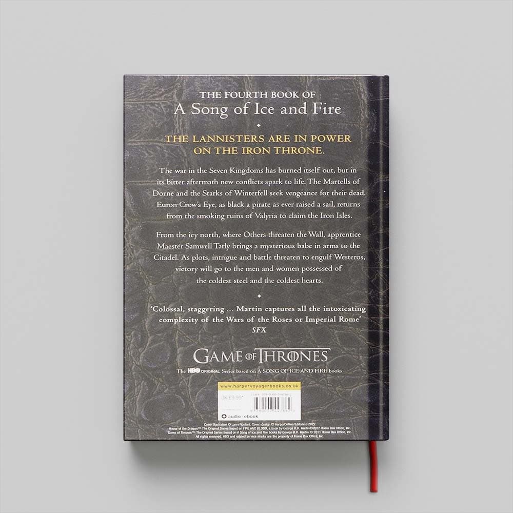 کتاب A Feast for Crows جلد سخت — تصویر ۳