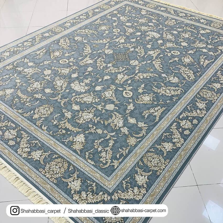 فرش کلاسیک کد 3060 (ساحل) طوسی