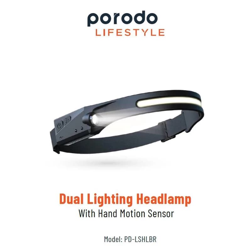 چراغ پیشانی پرودو PORODO DUAL LIGHTING HEADLAMP PD-LSHLBR — تصویر ۵