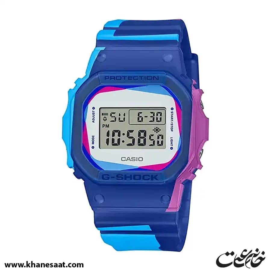 ساعت مچی مردانه کاسیو جی شاک مدل DWE-5600PR-2DR — تصویر ۹