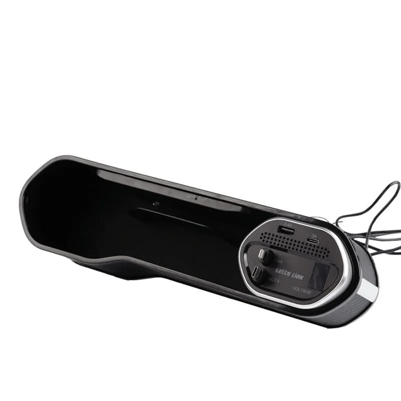 جعبه نظم دهنده خودرو و هاب شارژر گرین لاین Green Lion Universal Organizer Wireless Doc شارژر وایرلس — تصویر ۲