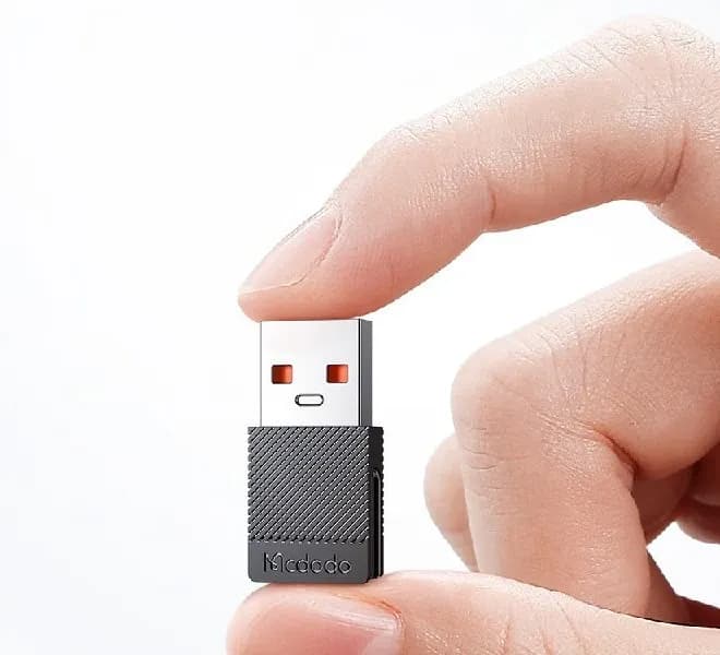 تبدیل USB2.0 به Type C مک دودو Mcdodo OT-697 Type-C 5A to USB2.0 Convertor — تصویر ۳