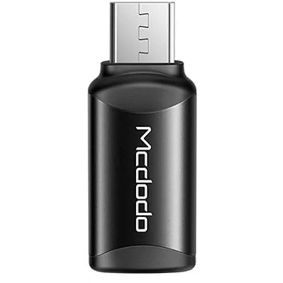 تبدیل Type C به میکرو یو اس بی مک دودو Mcdodo OT-9970 Micro Usb to Type-C OTG Adapter توان ۳ آمپر — تصویر ۲