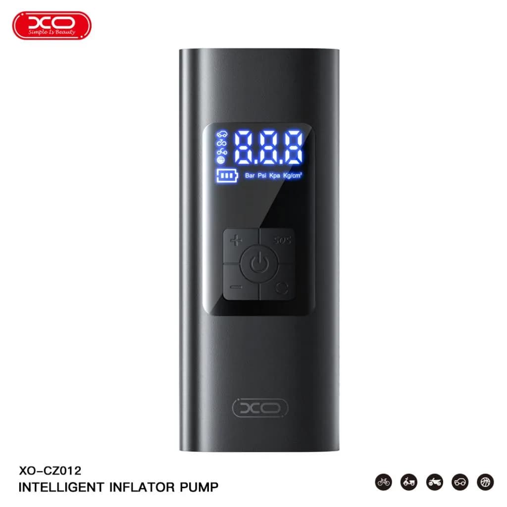 پمپ ‌باد و چراغ قوه بی‌سیم ایکس‌ او مدل XO CZ012 — تصویر ۶
