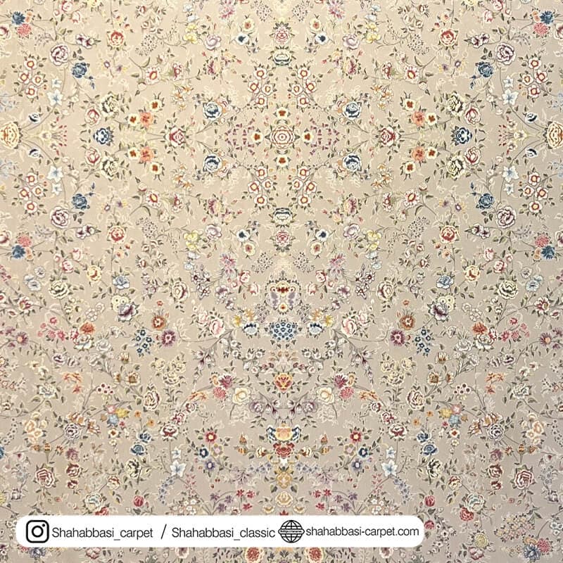 فرش کلاسیک کد 5006 کرم — تصویر ۳