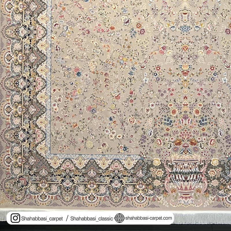 فرش کلاسیک کد 5006 کرم — تصویر ۲