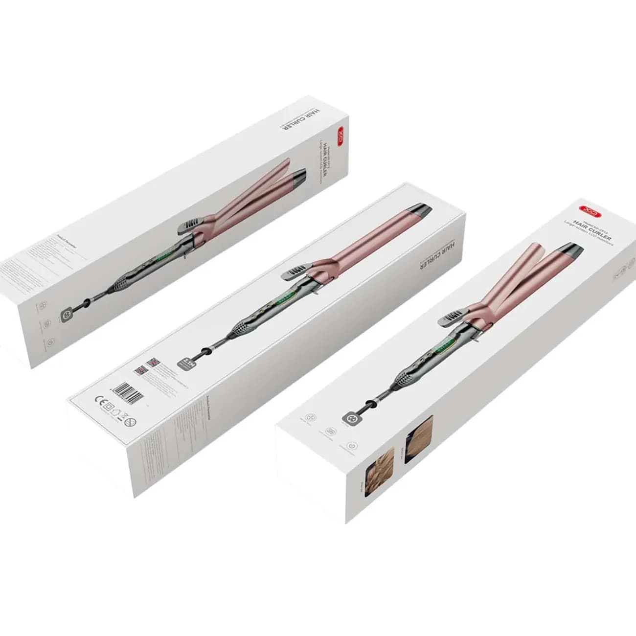 اتو و بابلیس حرفه ای مو ایکس او مدل Xo Cf13(Eu) — تصویر ۴