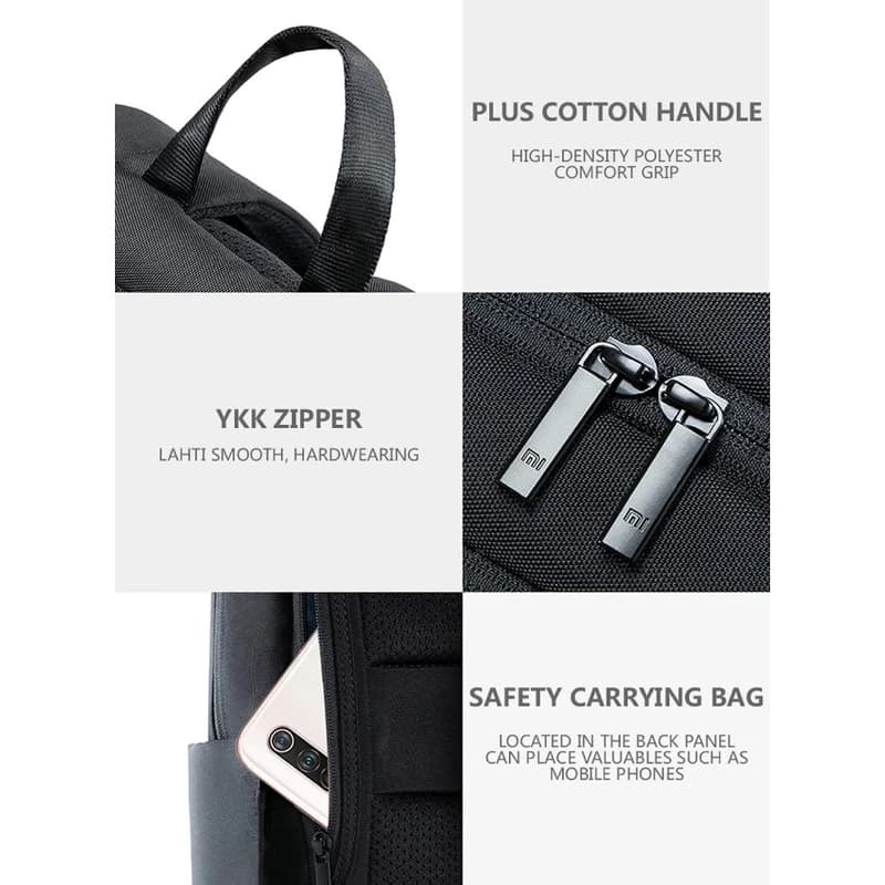 کوله شیائومی Xiaomi Classic Business Backpack 2 JDSW02RM مناسب برای لپ تاپ ۱۵.۶ اینچ — تصویر ۲