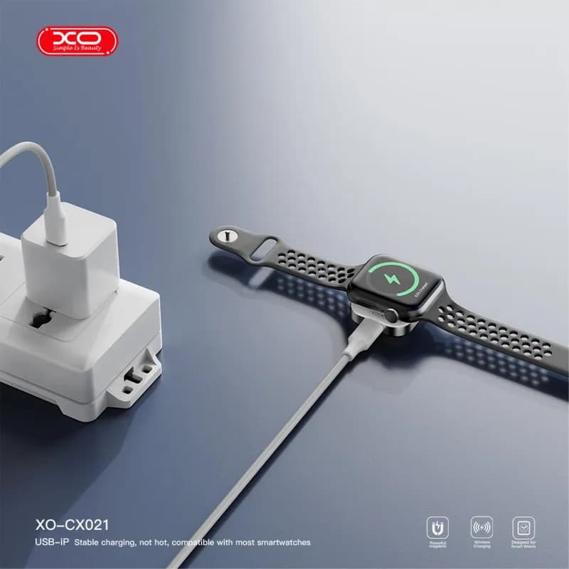 شارژر بی سیم اپل واچ ایکس او مدل XO CX021 — تصویر ۳