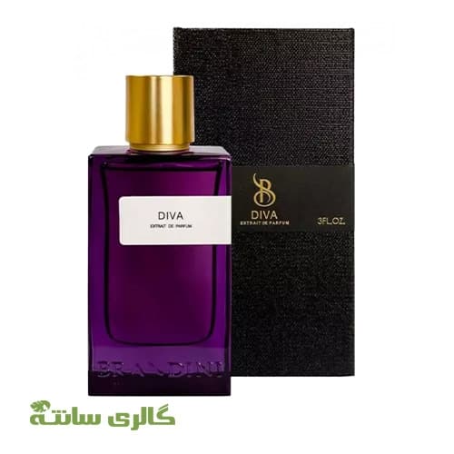 عطر دیوا DIVA زنانه برندینی BRANDINI حجم 90 میل — تصویر ۲