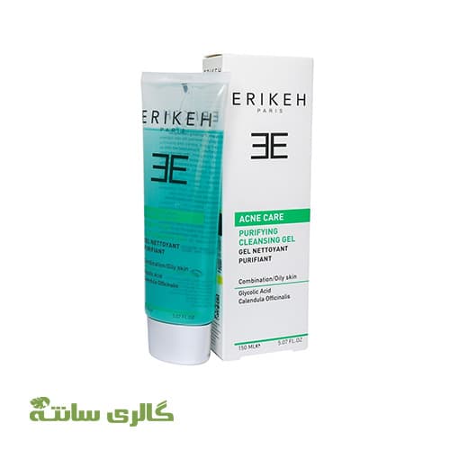 ژل شوینده پوست چرب و مختلط اریکه ERIKEH حجم 150 میل