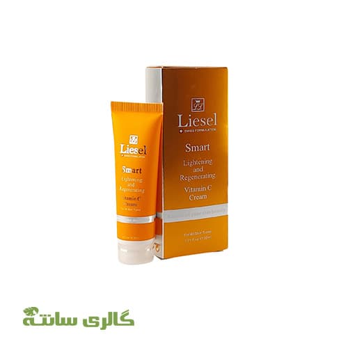کرم روشن کننده ویتامین C اسمارت لایسل Liesel حجم 30 میل