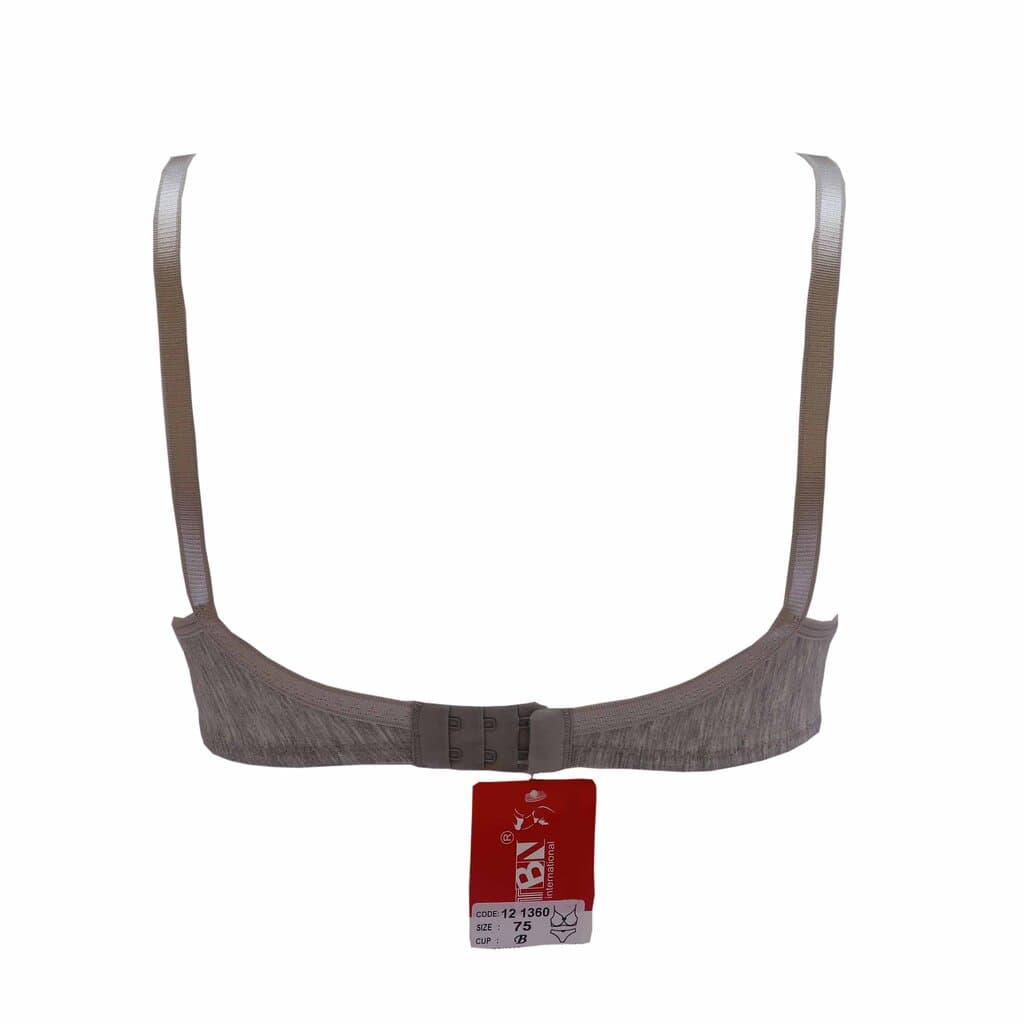 ست شورت و سوتین زنانه تی بی ان کد 1360-12 رنگ طوسی — تصویر ۳