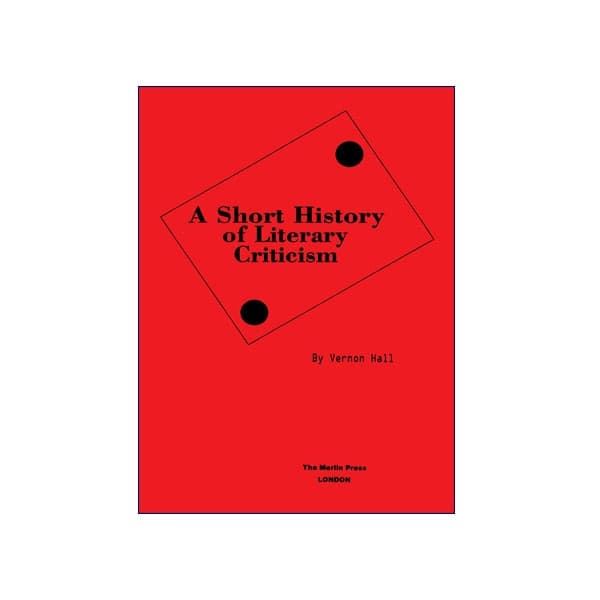 A Short History of Literary Criticism