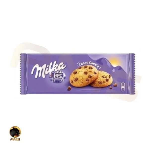 کوکی با تکه های شکلات choco & cookies میلکا سوئیس 135 گرم