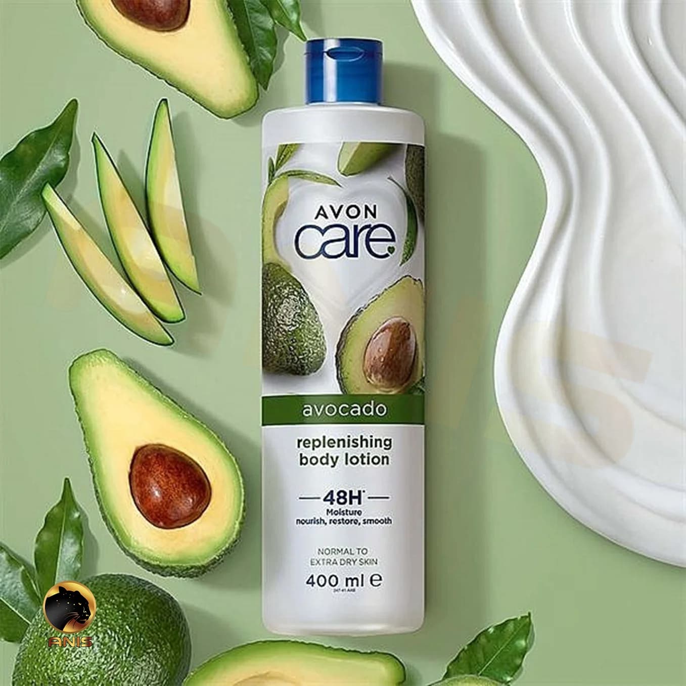 لوسیون بدن avocado آون با مرطوب کننده 48 ساعته 400 میل — تصویر ۳