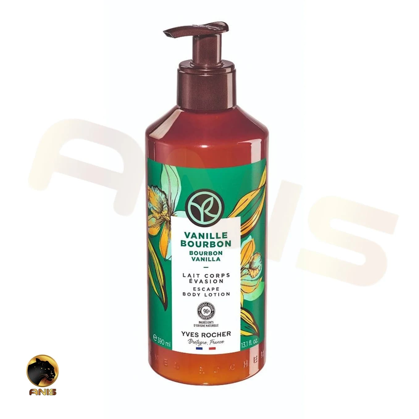 لوسیون بدن Vanille Bourbon ایوروشه با رایحه وانیل 390 میل — تصویر ۳