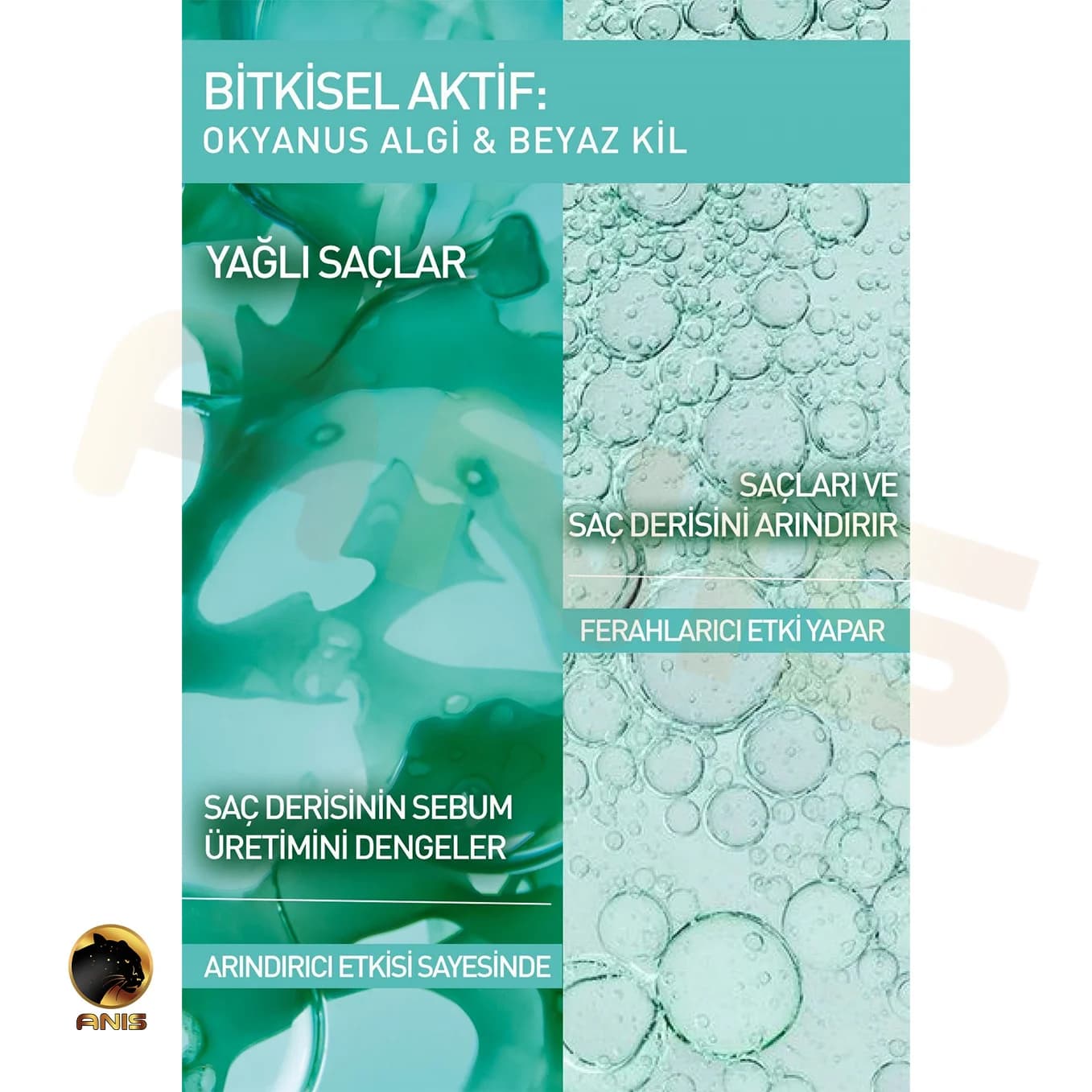 ماسک لایه بردار مو pure detox ایوروشه حاوی جلبک های ارگانیک 200 میل — تصویر ۴