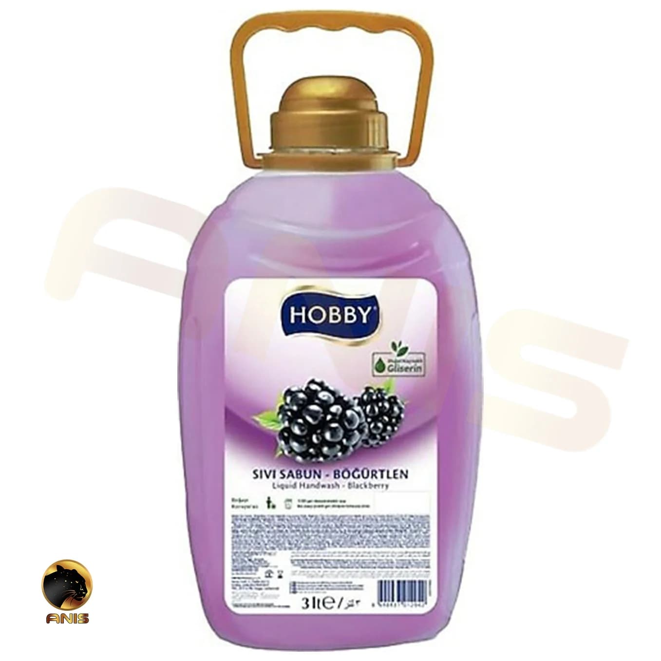 مایع دستشویی Bogurtlen هوبی با رایحه تمشک 3 لیتر