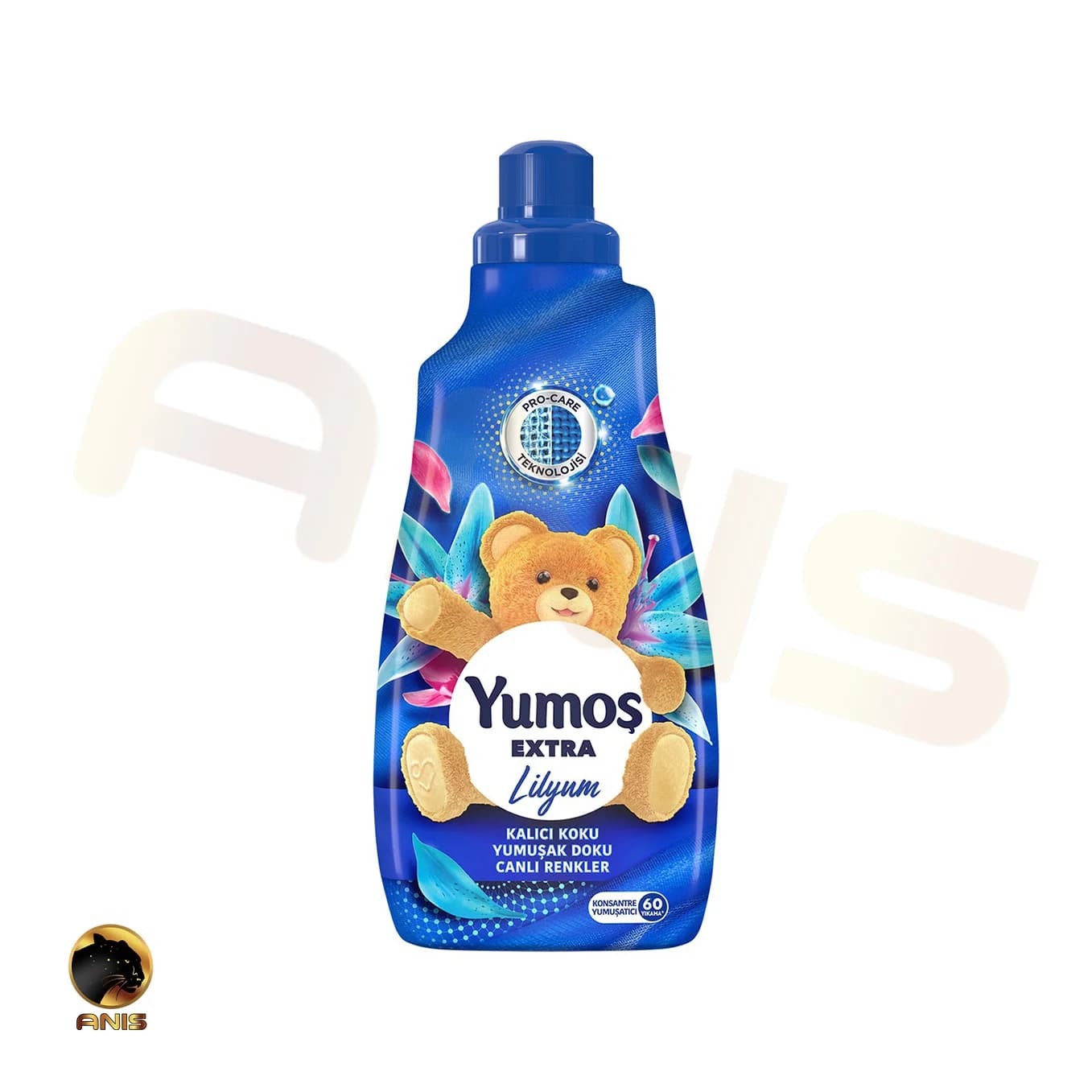 مایع نرم کننده لباس Lilyum یوموش با رایحه لیلیوم 1440 میل — تصویر ۲