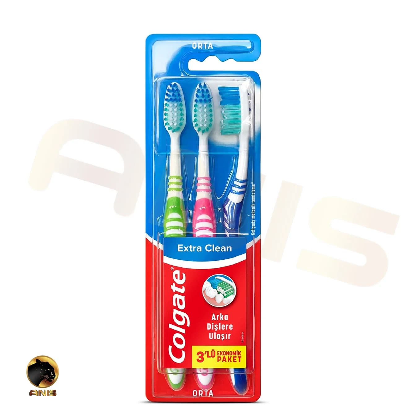 مسواک Extra Clean کلگیت با فرچه متوسط