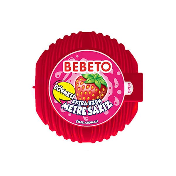 آدامس متری توت فرنگی ببتو 30 گرمی Bebeto