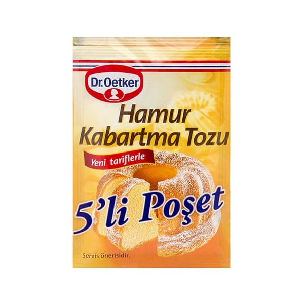 بکینگ پودر دکتر اوتکر Dr.Oetker بسته 5 عددی حجم 10 گرمی