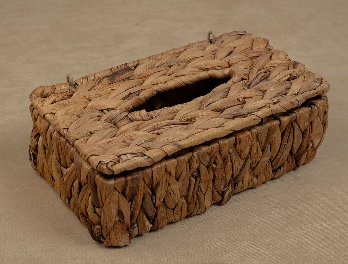جعبه دستمال حصیری