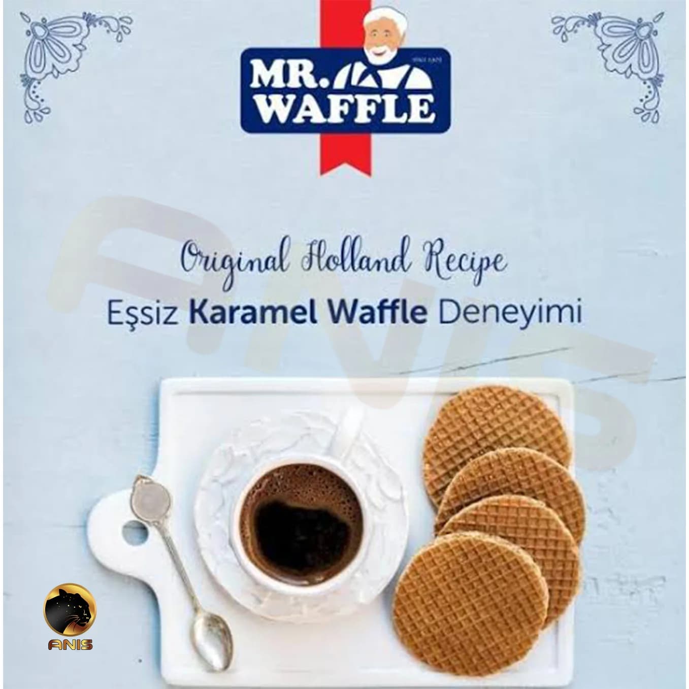 وافل کاراملی مستر وافل 156گرم MR.WAFFLE — تصویر ۳