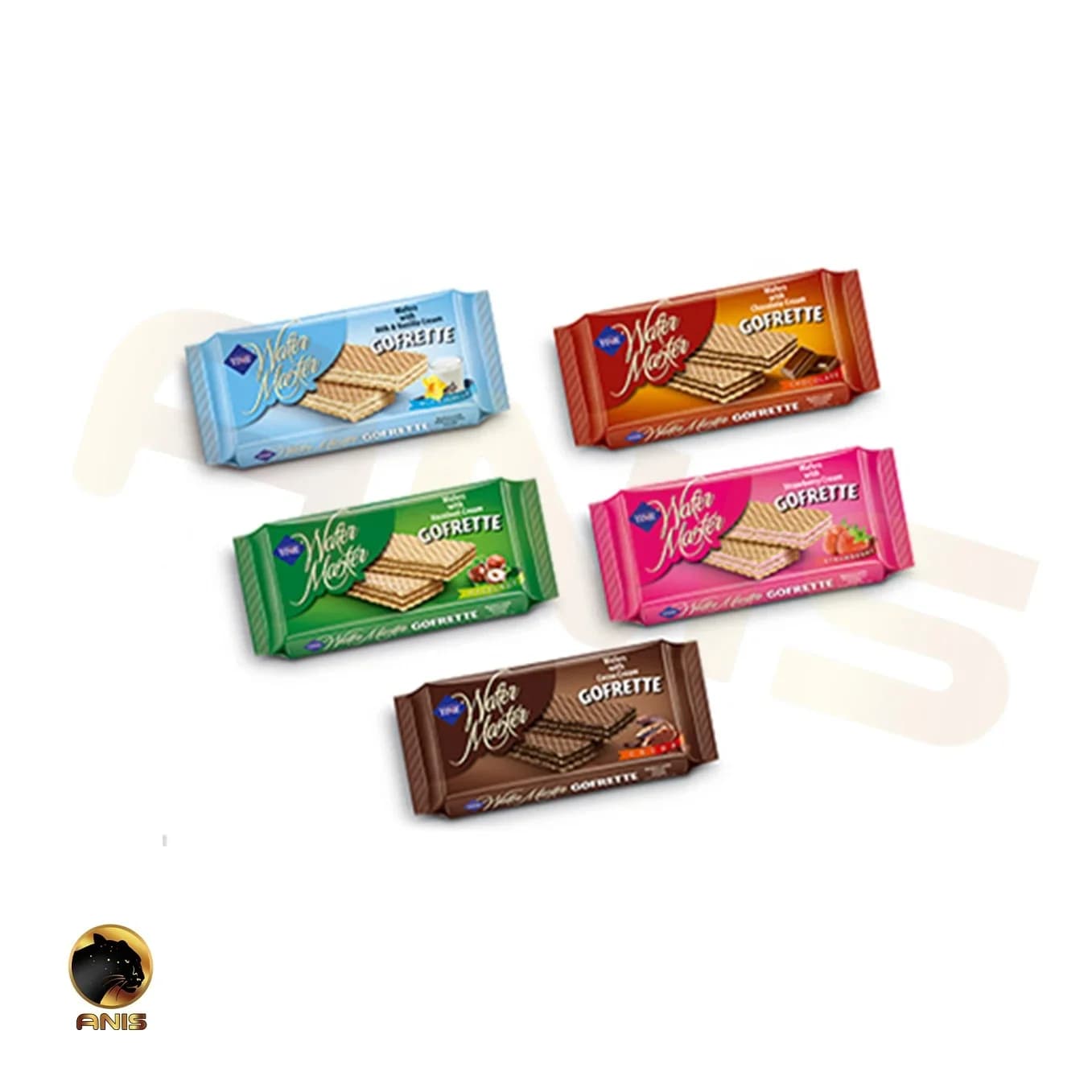 ویفر تایم شکلات تلخ مستر TIME Wafer Master slimgofrette با 40 گرم — تصویر ۳