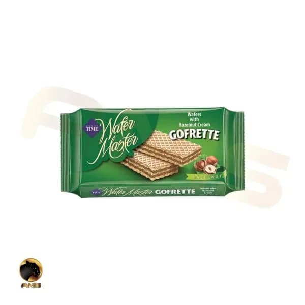 ویفر تایم فندقی مستر TIME Wafer Master slimgofrette با 40 گرم