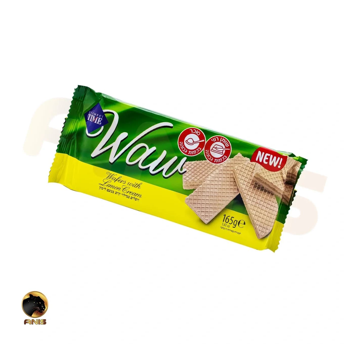 ویفر تایم مستر لیمویی waw حجم 165 گرم — تصویر ۲