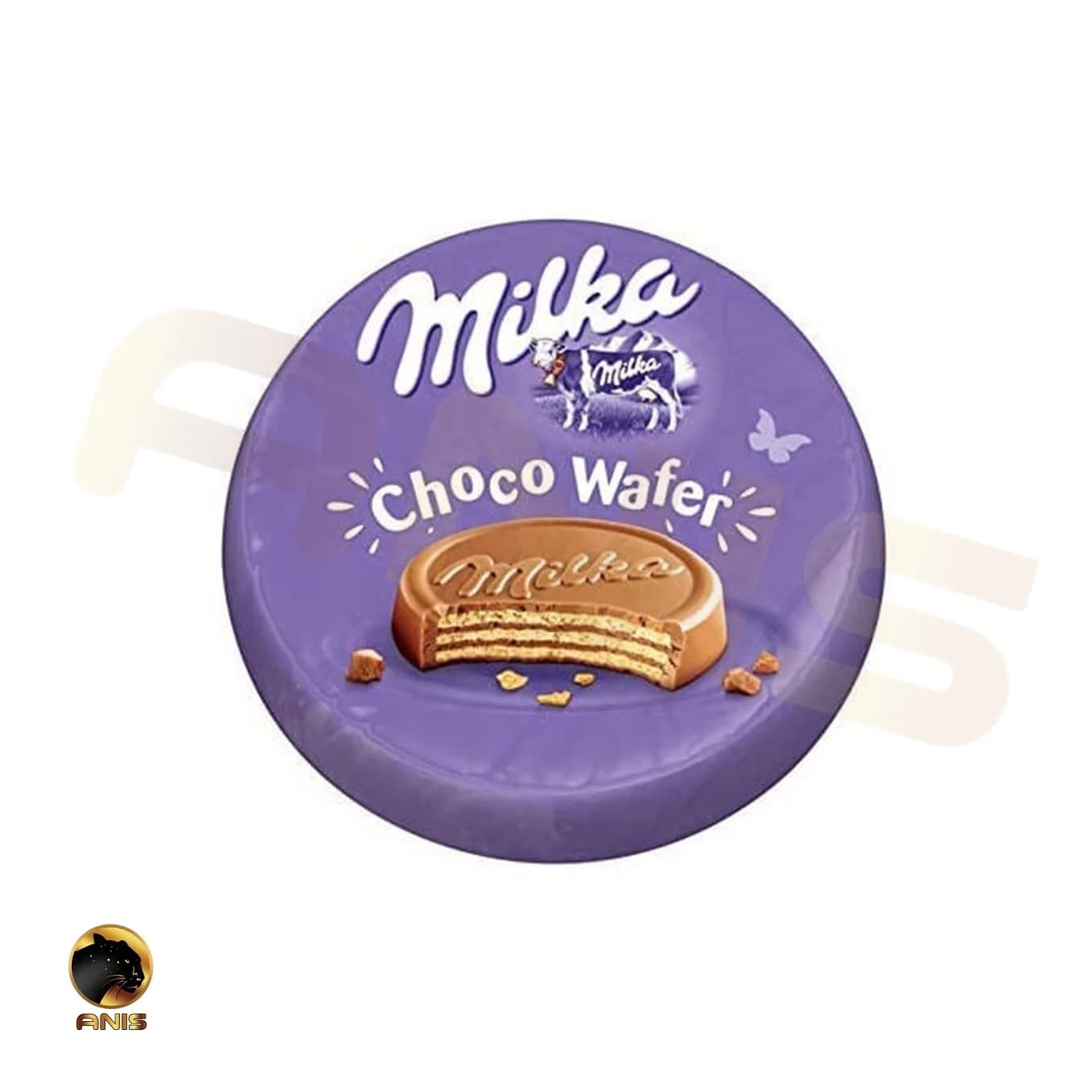 ویفر شکلاتی choco wafer سکه ای میلکا آلمانی 30 گرم