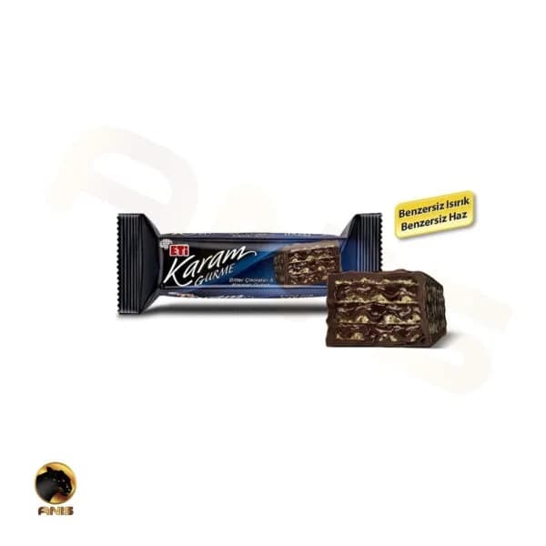 ویفر شکلاتی اتی كارام گورمه eti وزن 50 گرمی — تصویر ۲
