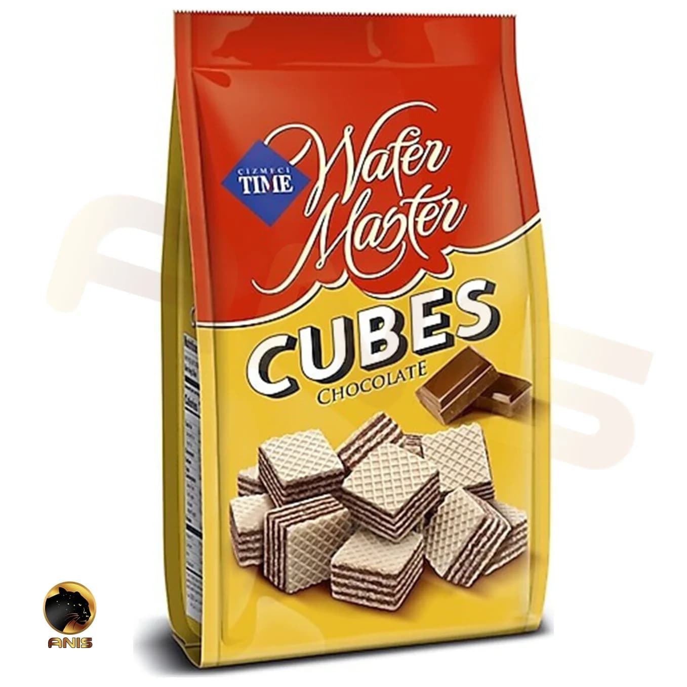 ویفر شکلاتی مکعبی Cizmeci Time مدل Cubes وزن 100گرم