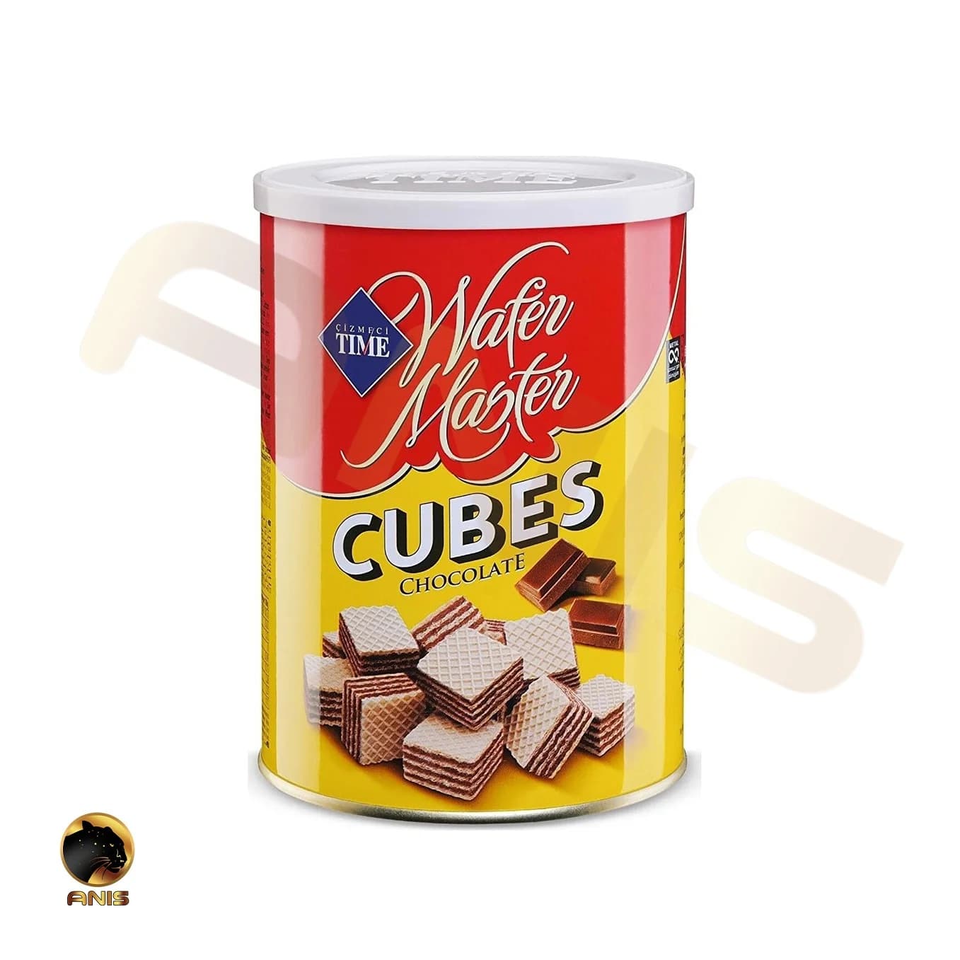 ویفر مکعبی تایم شکلاتی مدل CUBES وزن 220 گرم