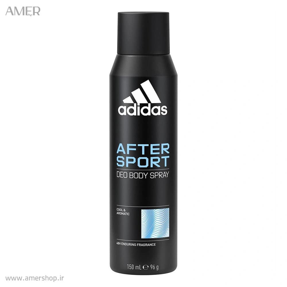 اسپری بدن مردانه آدیداس After Sport حجم 150