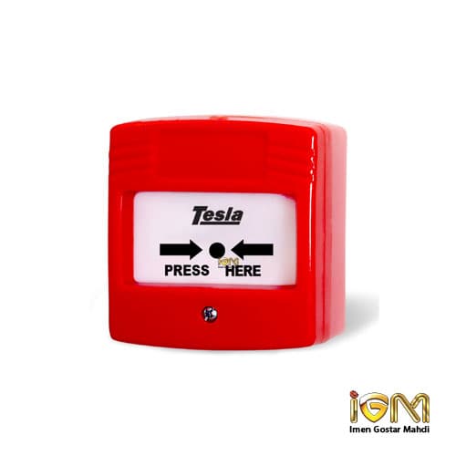 َشستی LED دار قابل ریست تسلا مدل MCP-124