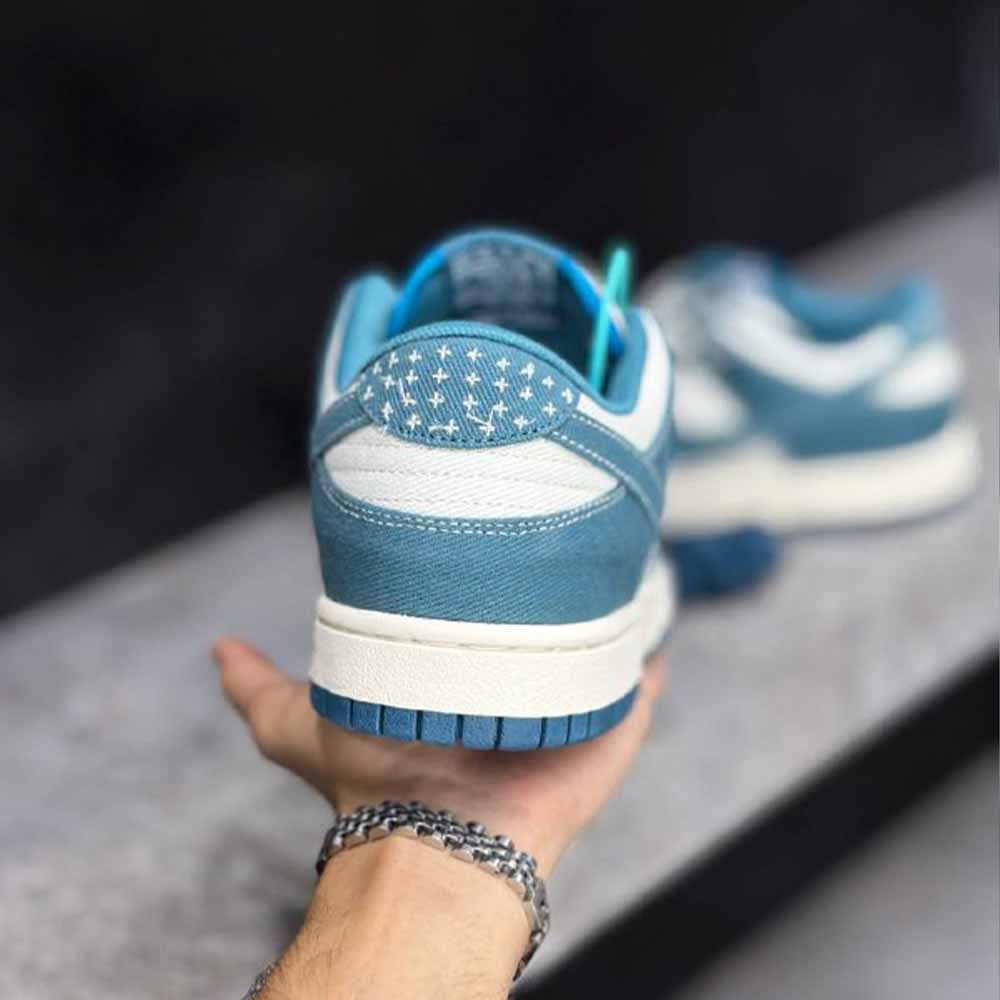 نایک دانک لو ایندستریال آبی ساشیکو Nike Dunk Low Industrial Blue Sashiko — تصویر ۳