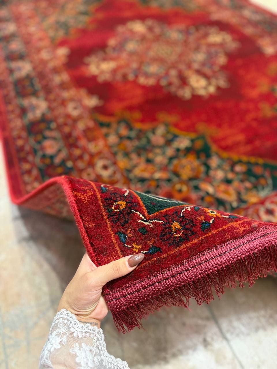 فرش روناسی ۷۰۰ شانه کد 7072 — تصویر ۵