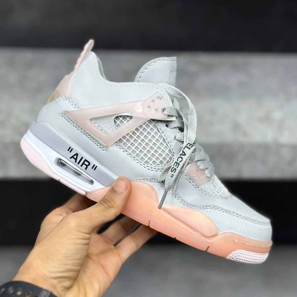 ایرجردن 4 رترو طوسی کالباسی Air Jordan 4 Retro Gray & Sausage