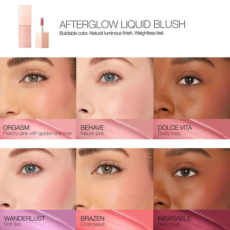 رژگونه مایع نارس رنگ Orgasm Liquid Blush — تصویر ۱۰
